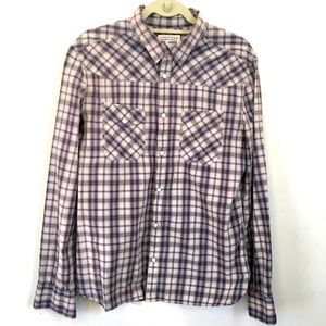 All saints. Checkered shirt.